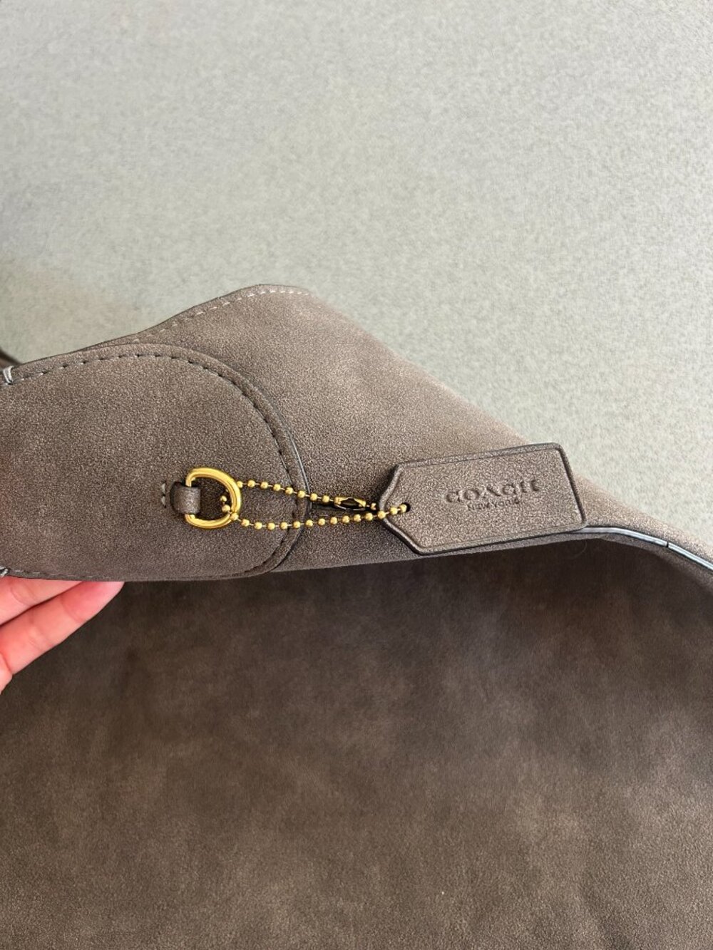 Coach Brooklyn Shoulder Bag 39 Olive XL - Picture 10 of 10
